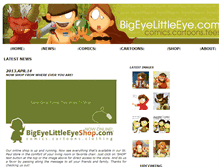Tablet Screenshot of bigeyelittleeye.com